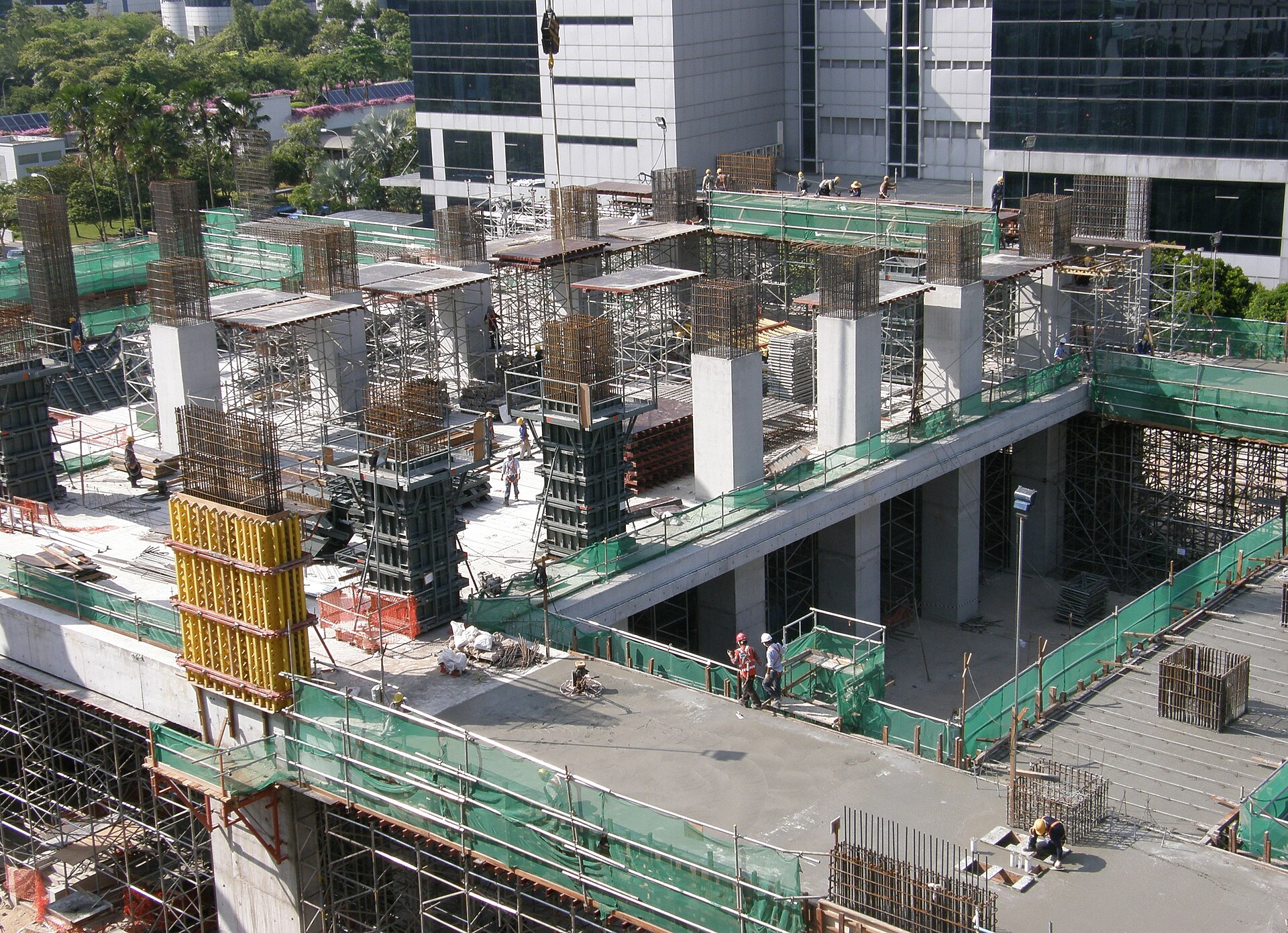 Obra em execução pela C&S Engenharia
